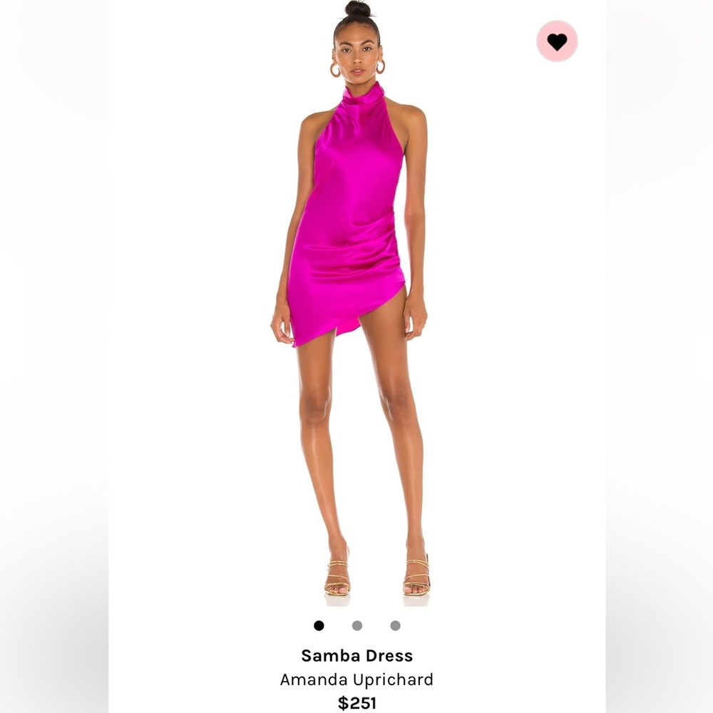 Amanda Uprichard Samba halter dress